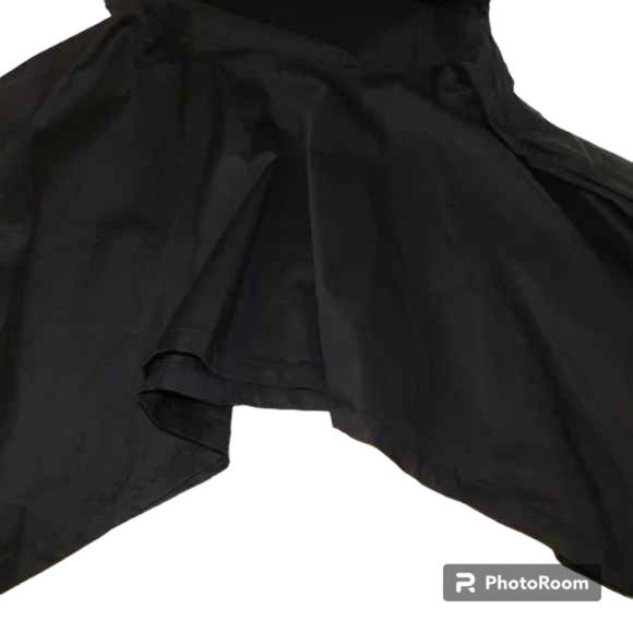 Lynn Mizono For Giselle Shepatin Black Dress Sharkbite Hem Size 2 - Picture 11 of 11